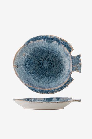 Bloomingville - Fae Serveringstallerken - Blå - Serveringsfat - Fra Homeroom