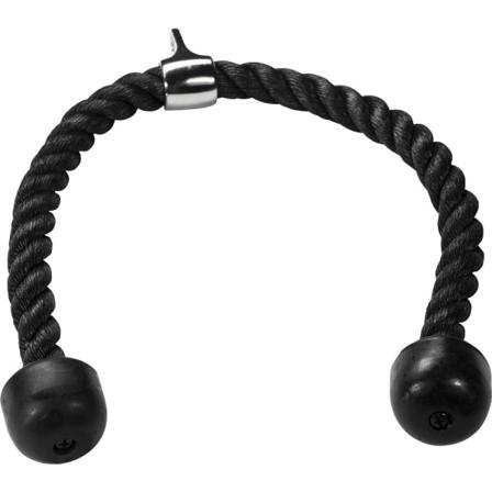 Bicep Rope Nylon Tricep Cord Sports Træningshjælpemidler Kabeltræk Håndtag til