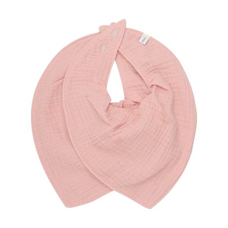 Pippi Bib Muslin 2-pak Rose Tan, Børn & Forældre, Bleer, Stofbleer