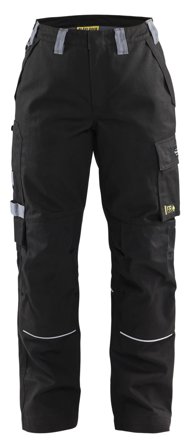 Blåkläder 717315169994C50 Arbejdsbuks sort/grå, flammehæmmende C50, Tøj