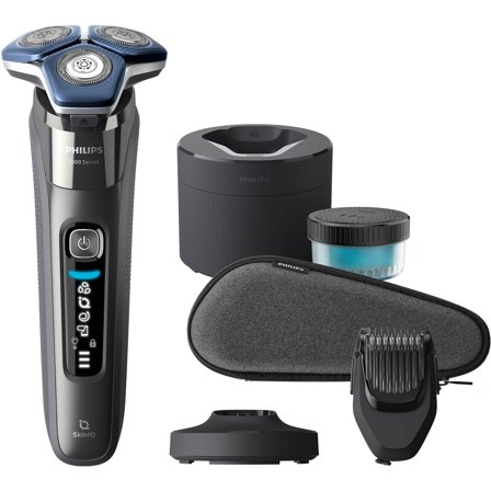 Philips - Barbermaskin S7887/58 SHAVER Q CLEAN POD, C Svart