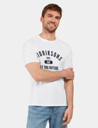 Didriksons Harald Usx T-Sh Col - White - S