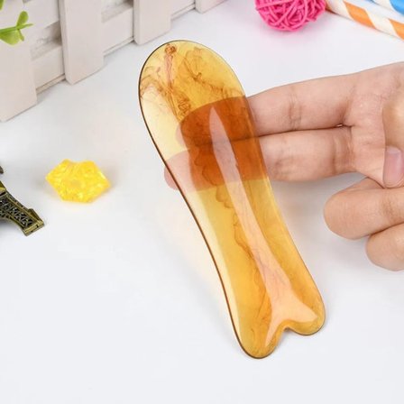 Akupunktur Skrabningsmassage Syv-delt Sæt, Resin Materiale, Ansigtsløft, Massage og Akupunkturværktøj