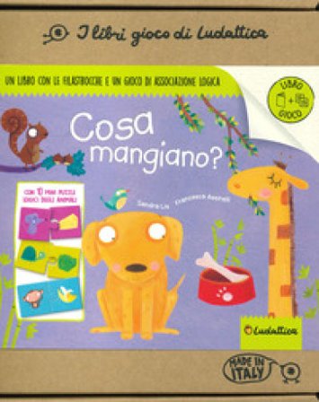 Cosa mangiano? Ediz. a colori. Con 10 mini puzzle Sandra Lis