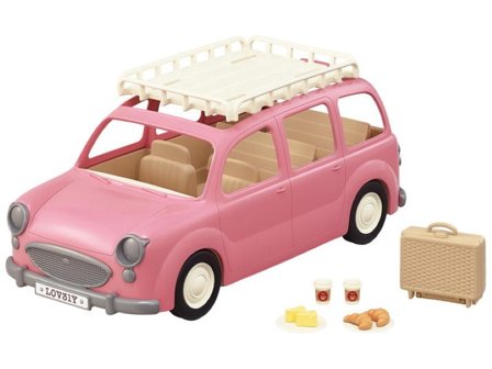 Sylvanian Families Piknik Bil Rosa