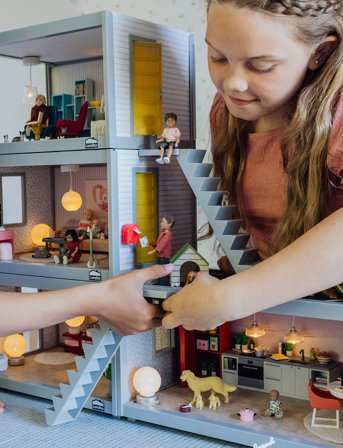 Lundby Lundby Hundfamilj - Multi/patterned - SCALE 1:18