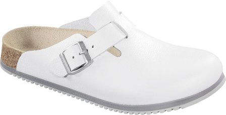 Birkenstock Boston 601360238 Työsandaalit valkoinen, kapea lesti 38, Kengät