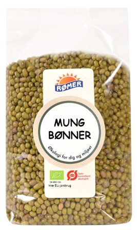 Rømer Mung bønner Ø 500 g, Helse & Madvarer, Pasta, Ris & Bælgfrugter, Bønner