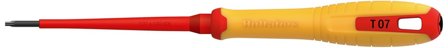 Hultafors 446565 Skrutrekker for Torx, isolert 1000 volt T 07 x 100 VDE, Håndverktøy