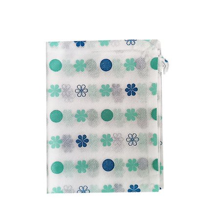 Reiseoppbevaringsposer, skobager, snorpose, gjenbrukbare klær oppbevaringsposer plassbesparende oppbevaring, Ziplock-poser 3 stk (blå)