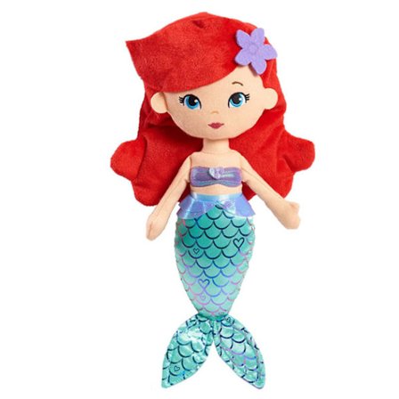 SSRGV Prinsessa So Sweet Prinsessa Ariel, 11,8 tuuman pehmolelu punaisella hiuksella, Pieni merenneito, syntymäpäivälahjat