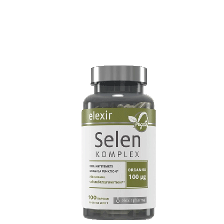 Elexir Pharma Organisk Selen Komplex 100 kapslar