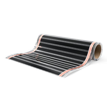 Ebeco Foil 230 V Gulvvarmefolie i løpemeter Bredde 69 cm, Varme