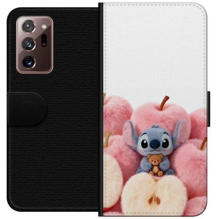 Kompatibel Tegnebogsetui til Samsung Samsung Galaxy Note20 Ultra Farverig collage med futuristiske pigegruppe karakterer, hjerter og glitter i moderne