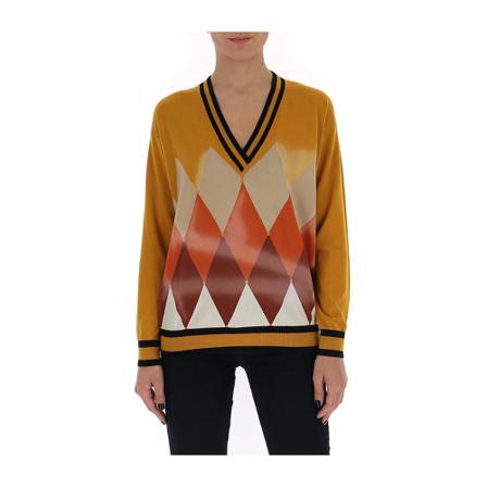 Ballantyne, Knitwear Oranje, Dames, Maat:L
