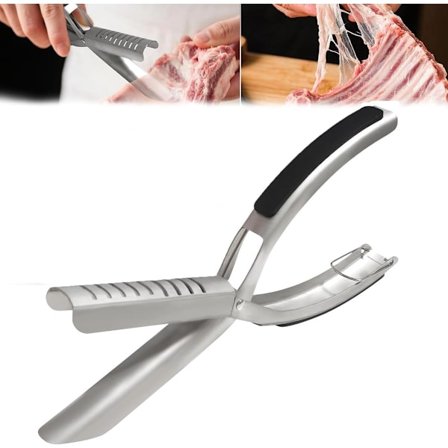 Verktyg för att ta bort revbensmembran, verktyg för revbensberedning, grillrevbensseparator, verktyg för borttagning av revbensmembran i rostfritt 
