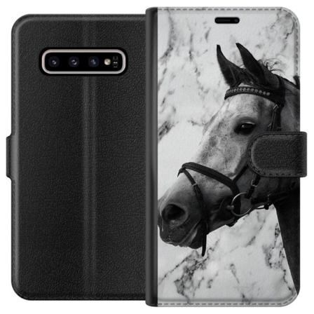 Samsung Galaxy S10+ Lompakkokotelo Hevonen