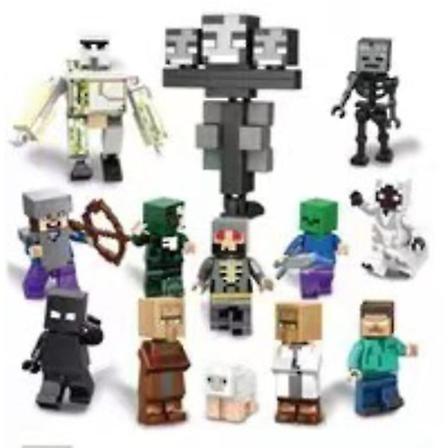 Minecraft Minifigur Set 13 Minifigurer