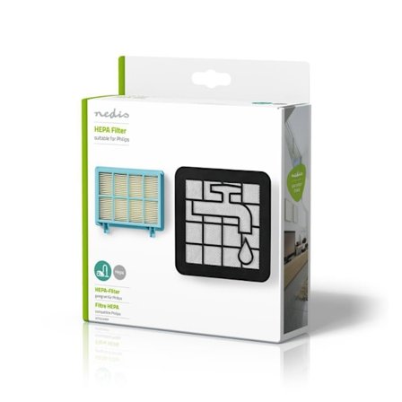 HEPA-filter til Philips-støvsugere FC9331/09, FC9332/09 og FC80