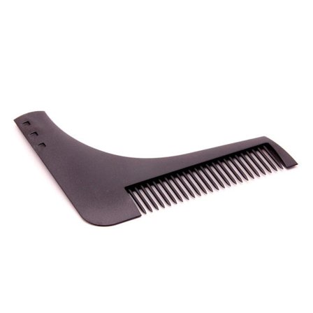 Skjeggmal med kam - Blå / Svart