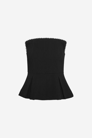 CAMILLA PIHL - Daxi Strapless Top - Black - 34