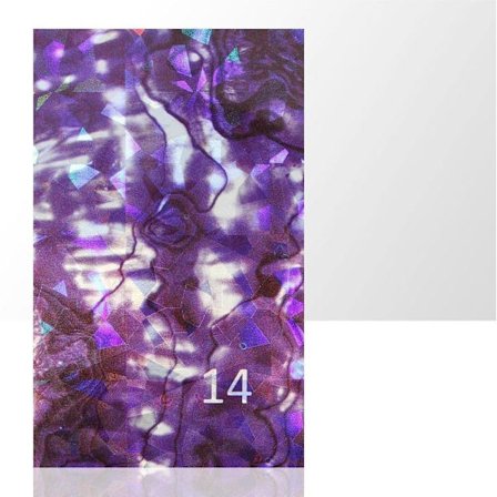 Nagel folie - Laser effect - 011 - 91