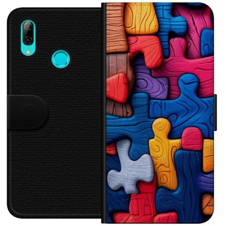 Yhteensopiva Lompakkokotelo Huawei Huawei P smart 2019 Leikkisä kuvitus Stitchin kanssa vaaleanpunaisissa omenoissa pehmeässä pastellidesignissa, j