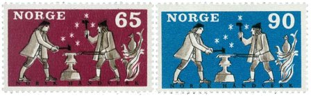 Norge - AFA 577-578 - Postfrisk