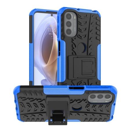Offroad Suojakotelo Motorola Moto G41 / G31 - Sininen Blue