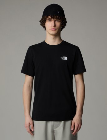 The North Face M Ss Simple Dome Tee - Black - S
