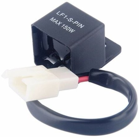 LED Blinkrelæ 2 Ben 12 V til Bil og Motorcykel/NC/