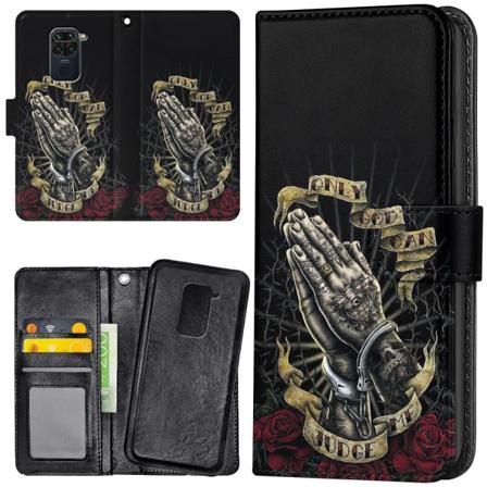 Xiaomi Redmi Note 9 - Lompakkokotelo/Kuoret Only God Can Judge M