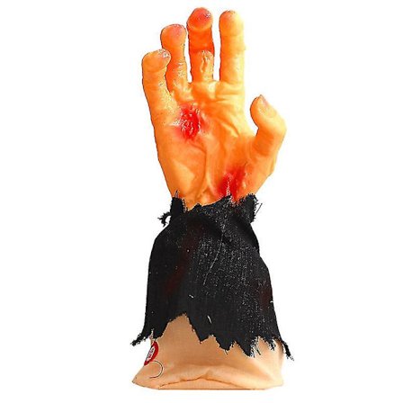 Halloween rekvisita Knepig gåva Electric Walking Musik Simulering Ghost Hand