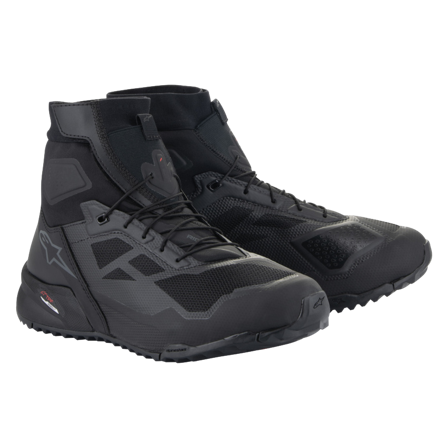 Botas de Cross Alpinestars CR-1 Negro/Gris Oscuro 45