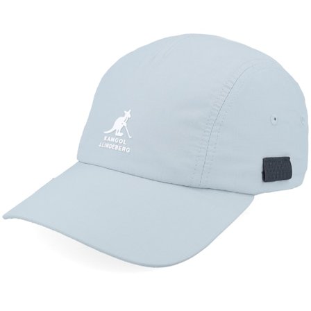 Kangol - Grijs 5panel Cap - Hudson Golf Lovers Cap Winter Sky 5-Panel @ Hatstore
