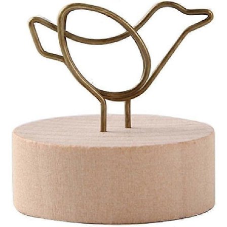 10-pak 5,6 cm høje bordnummerholdere, bordkortholder, bordbilledholder, trådfotoholdere, clips til billeder, memoseddel, fotostativ (Fww)