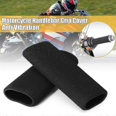 1 Par Motorcykel Halkfri Skum Anti Vibration Komfort Handtagsskydd [DB]