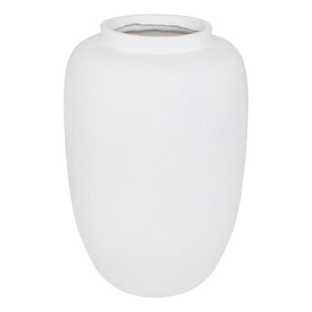 Maljakko Elène, korkeus 45,5 cm, valkoinen, magnesium