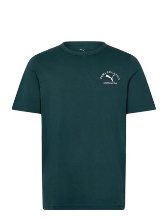 PUMA Puma Class Graphic Tee - Green - S