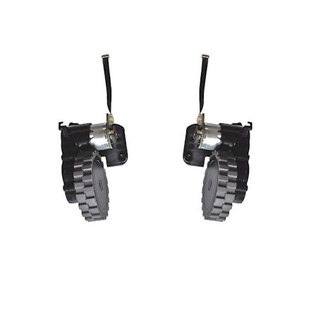 Hjulsett med motor for Abir X5 X6 X8 S6 robotstøvsuger Inkluderer høyre hjul 1 stk + venstre H