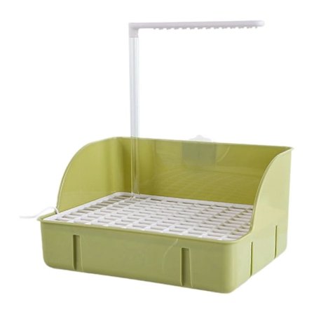 Automatisk fuglebad med bruser, papegøjebadekar med vanddispenser, tilbehør til kæledyrs badebassin, cirkulerende vandhane til Amazon