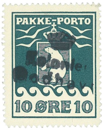 Grønland 1937 - Pakkeporto - AFA 15 - Stemplet