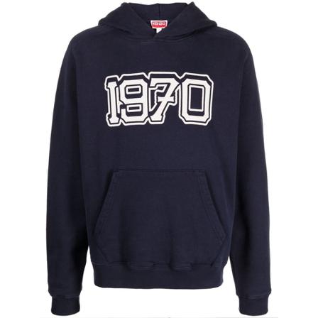 Kenzo, Hoodies Blauw, Heren, Maat:L