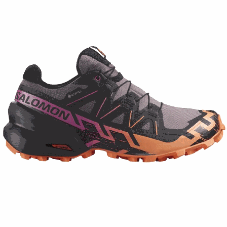 Salomon Speedcross 6 GTX W Moonscape/Black/Bird of Paradise