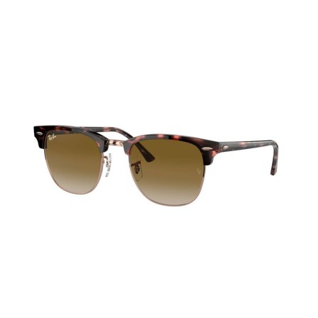Ray-Ban Clubmaster -Aurinkolasit - Pink Rectangular - Ray-Ban RB3016 133751 5121