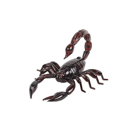 Svart IR infraröd fjärrkontroll Scorpion Toy