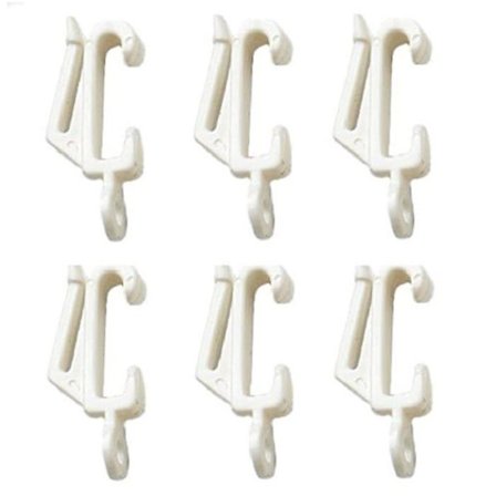 Gardinstång - gardinändstycke Merriway - BH03638 - Bulk Hardware Spårpatron för Drape Elegance, Set med 60 Delar