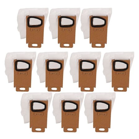 10st dammpåse Ersättning för Roborock H7 H6 Dammsugartillbehör Reservdelar