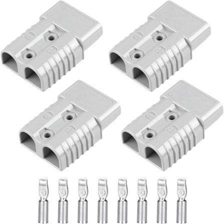 4 stk. 175A Batteri Lynkobling, Lynkoblingsstik, Batteri Lynkoblingsstik, Bilbatteri Terminaler