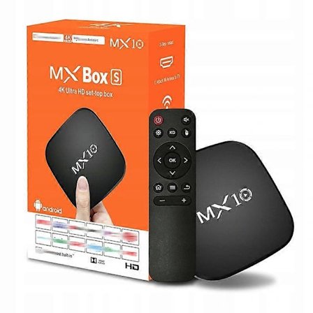 Xiaomi Mi Box Smart TV 4K 16GB 4K HD Wifi Mediaspelare